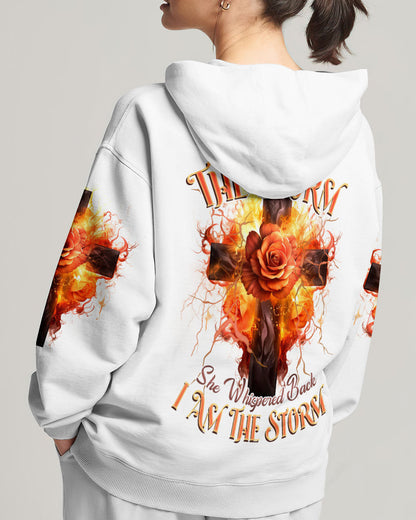 I Am The Storm Rose Cross Women's All Over Print Shirt - Tlnz1907234, easychoo.com