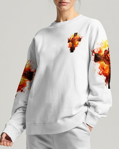 I Am The Storm Rose Cross Women's All Over Print Shirt - Tlnz1907234, easychoo.com