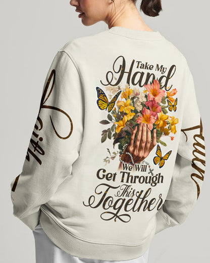 Take My Hand Women's All Over Print Shirt - Ty0607231, easychoo.com