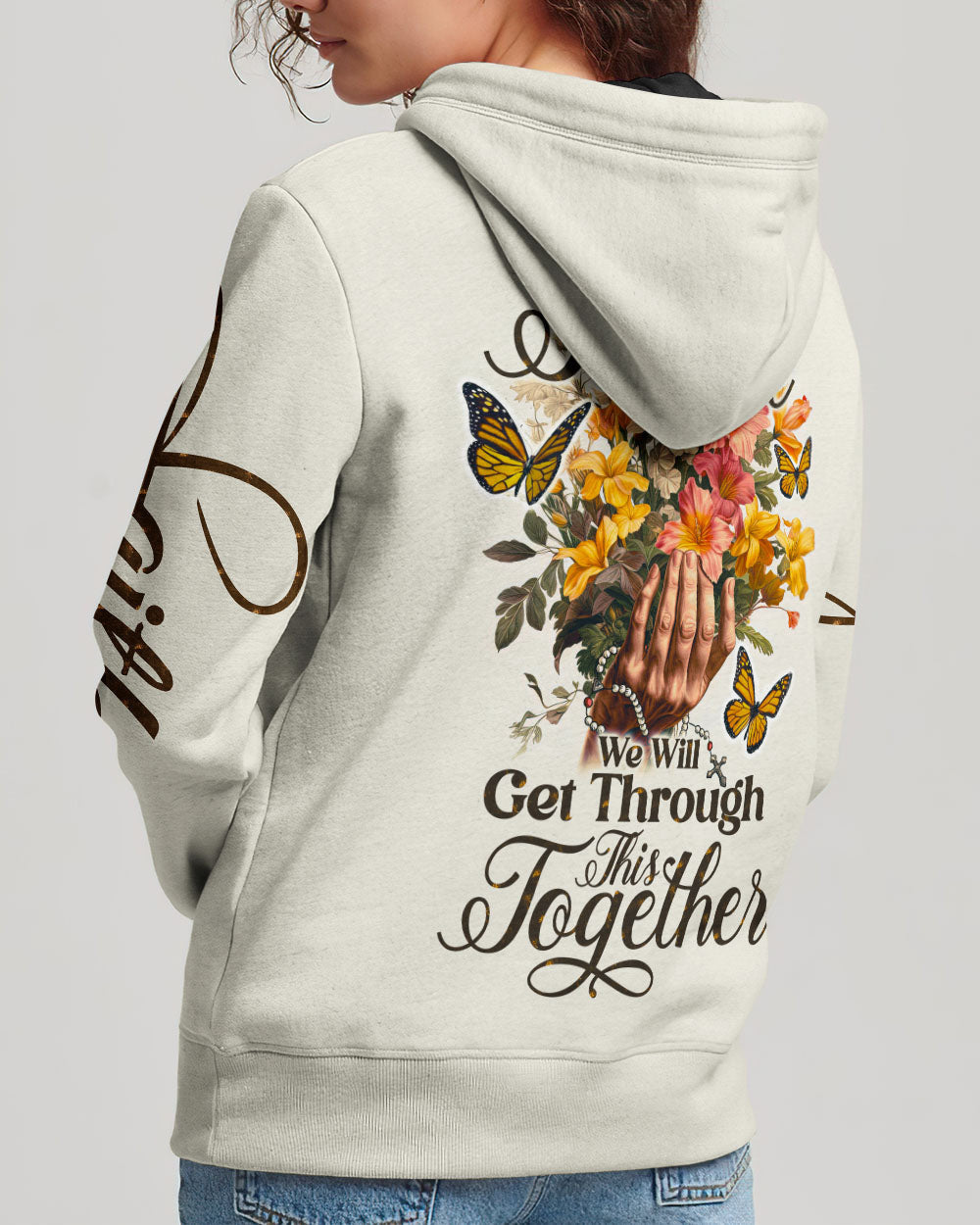 Take My Hand Women's All Over Print Shirt - Ty0607231, easychoo.com