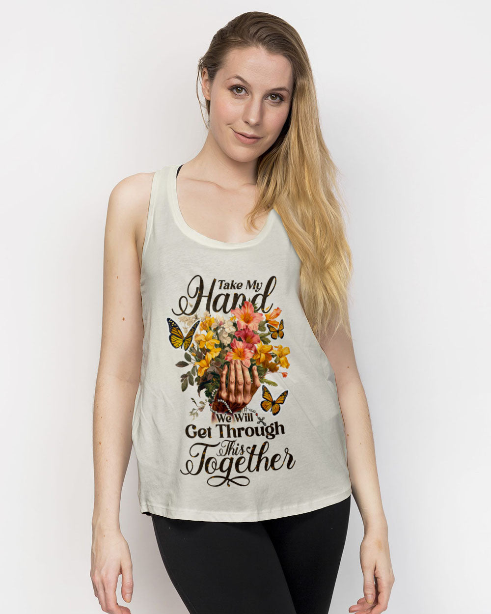 Take My Hand Women's All Over Print Shirt - Ty0607231, easychoo.com