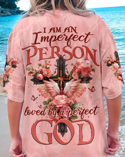 Loved By A Perfect God Women's All Over Print Shirt - Tytm0307231, easychoo.com