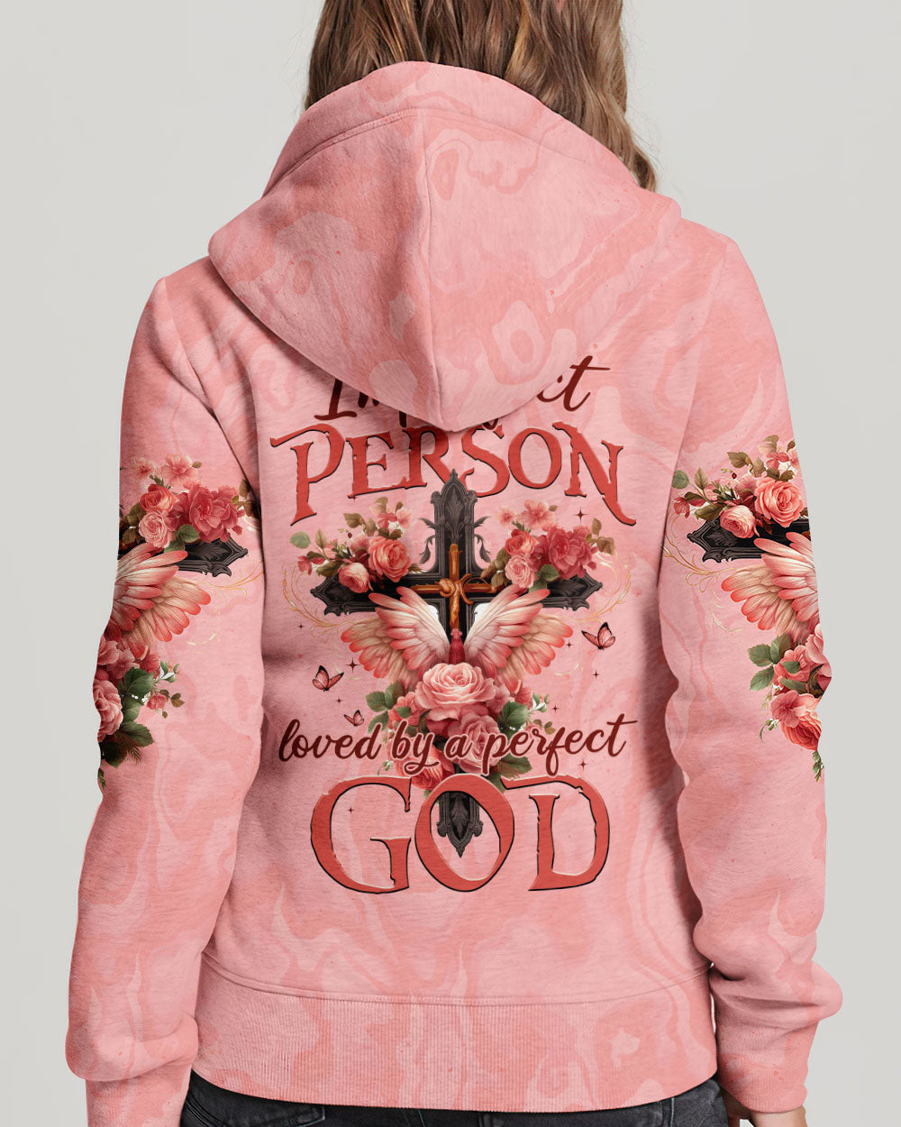 Loved By A Perfect God Women's All Over Print Shirt - Tytm0307231, easychoo.com