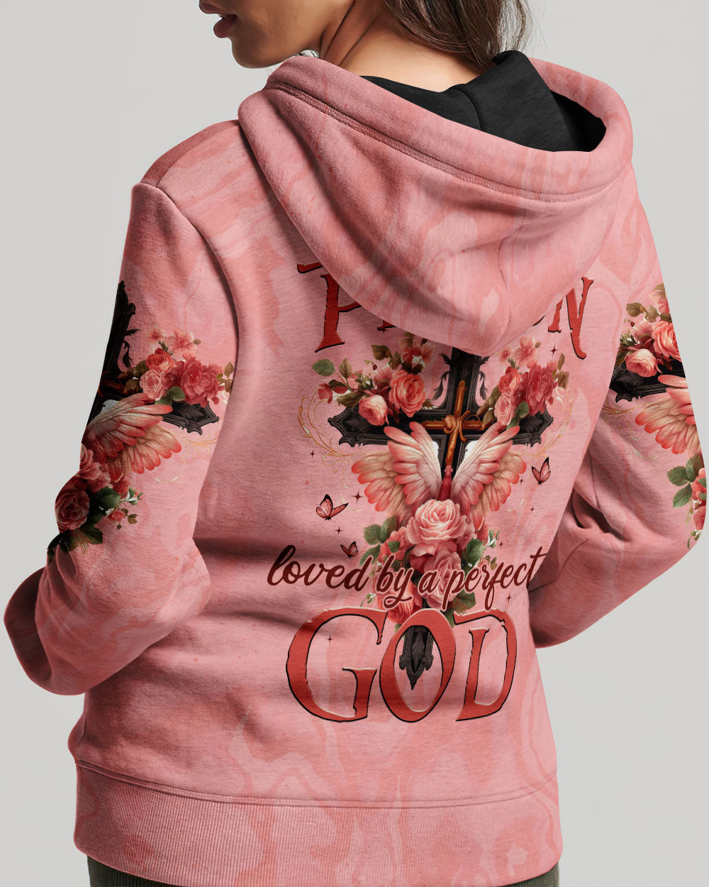 Loved By A Perfect God Women's All Over Print Shirt - Tytm0307231, easychoo.com