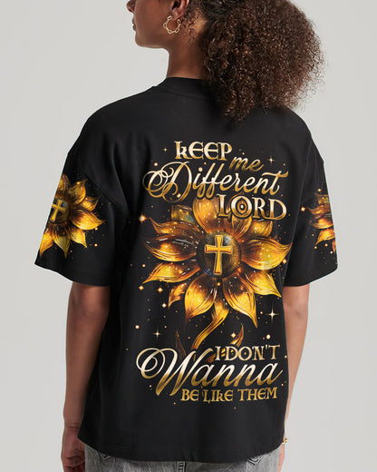 Keep Me Different Women's All Over Print Shirt - Ty1307231, easychoo.com