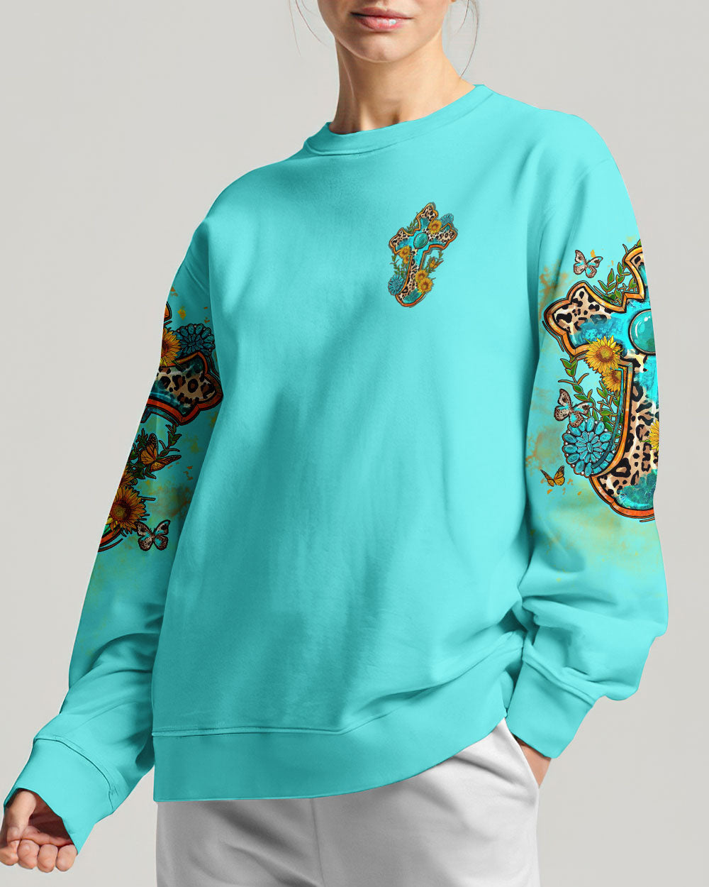 She Is Clothed With Strength Women's All Over Print Shirt - Tlnz2209231, easychoo.com