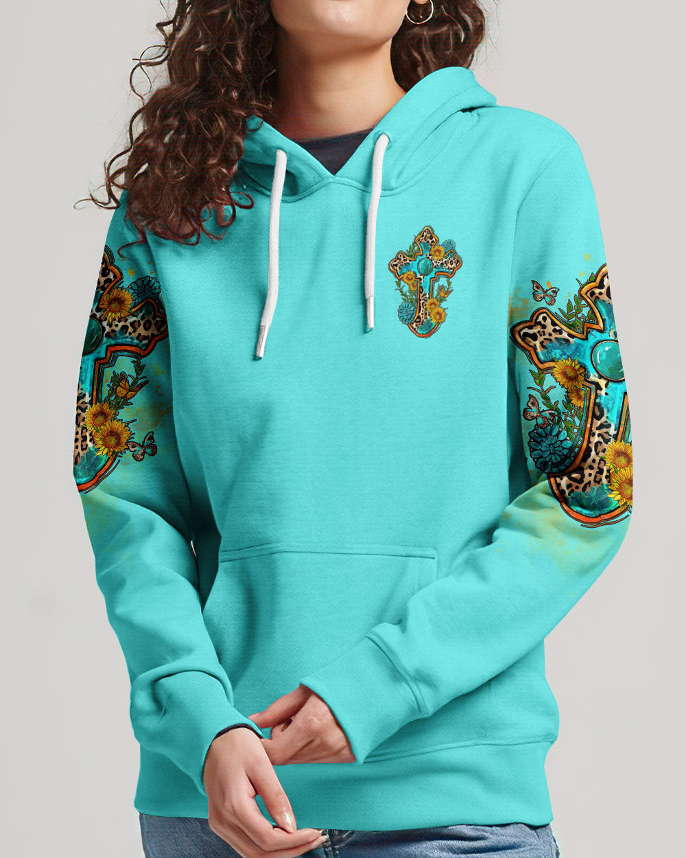 She Is Clothed With Strength Women's All Over Print Shirt - Tlnz2209231, easychoo.com