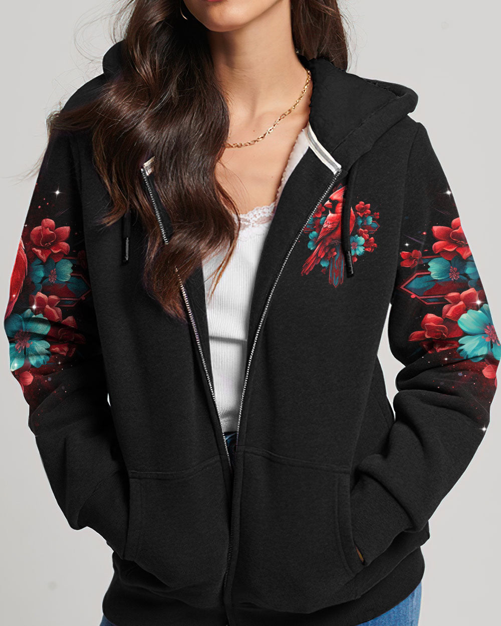 Give God Your Weakness Cardinal Bird Women's All Over Print Shirt - Tltr1707231, easychoo.com