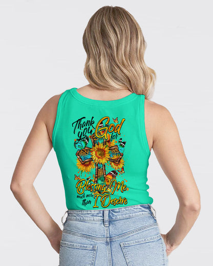 Thank You God For Blessing Me Women's All Over Print Shirt - Tytm0407232, easychoo.com