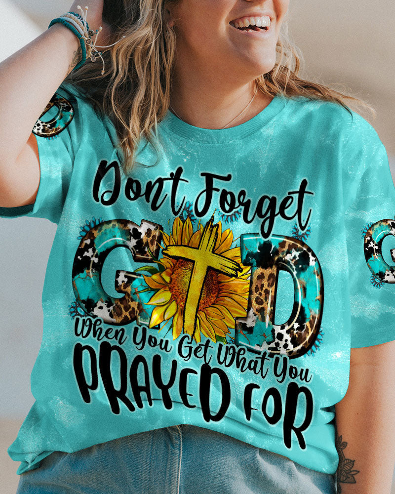 Don't Forget God Women's All Over Print Shirt - Tytm0607232, easychoo.com