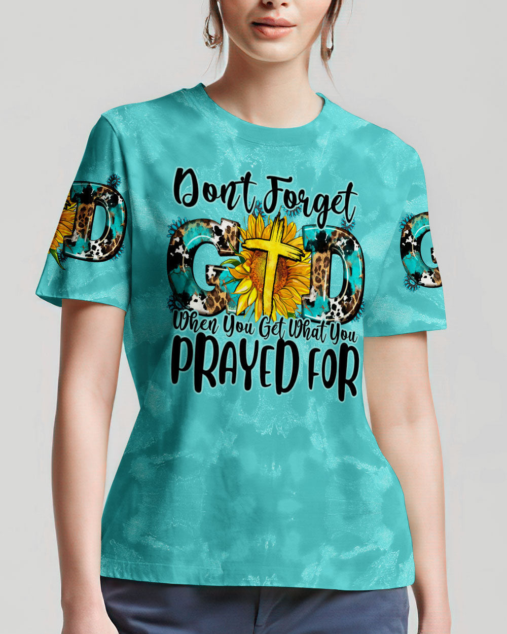 Don't Forget God Women's All Over Print Shirt - Tytm0607232, easychoo.com