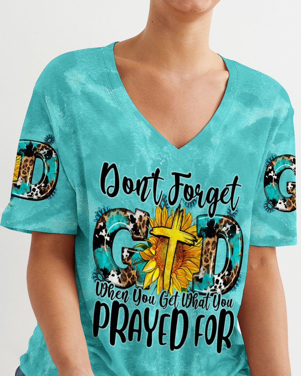 Don't Forget God Women's All Over Print Shirt - Tytm0607232, easychoo.com
