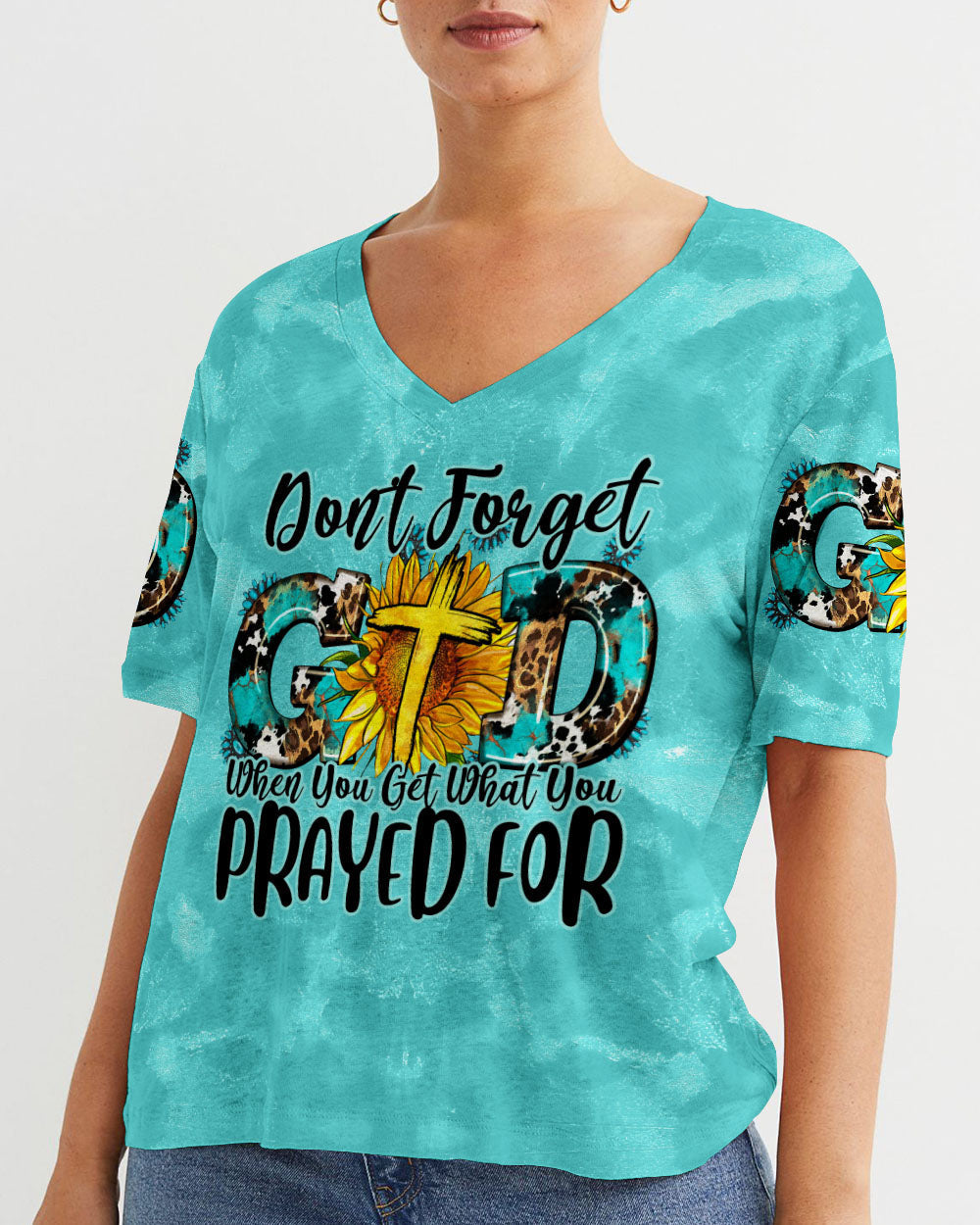 Don't Forget God Women's All Over Print Shirt - Tytm0607232, easychoo.com