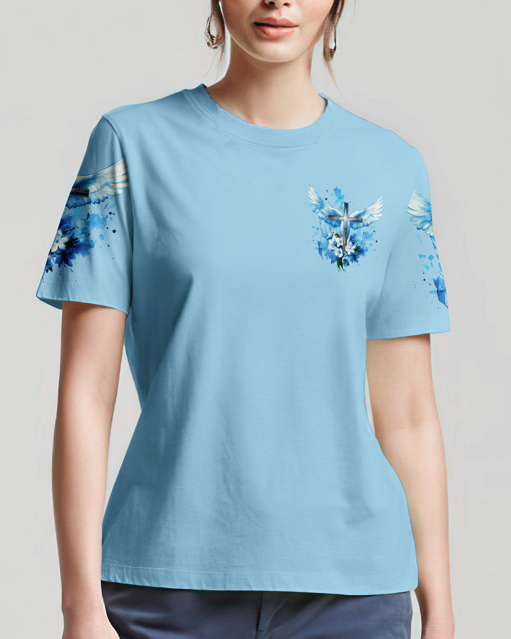 Turn Burden Into Blessings Women's All Over Print Shirt - Ty0709233, easychoo.com
