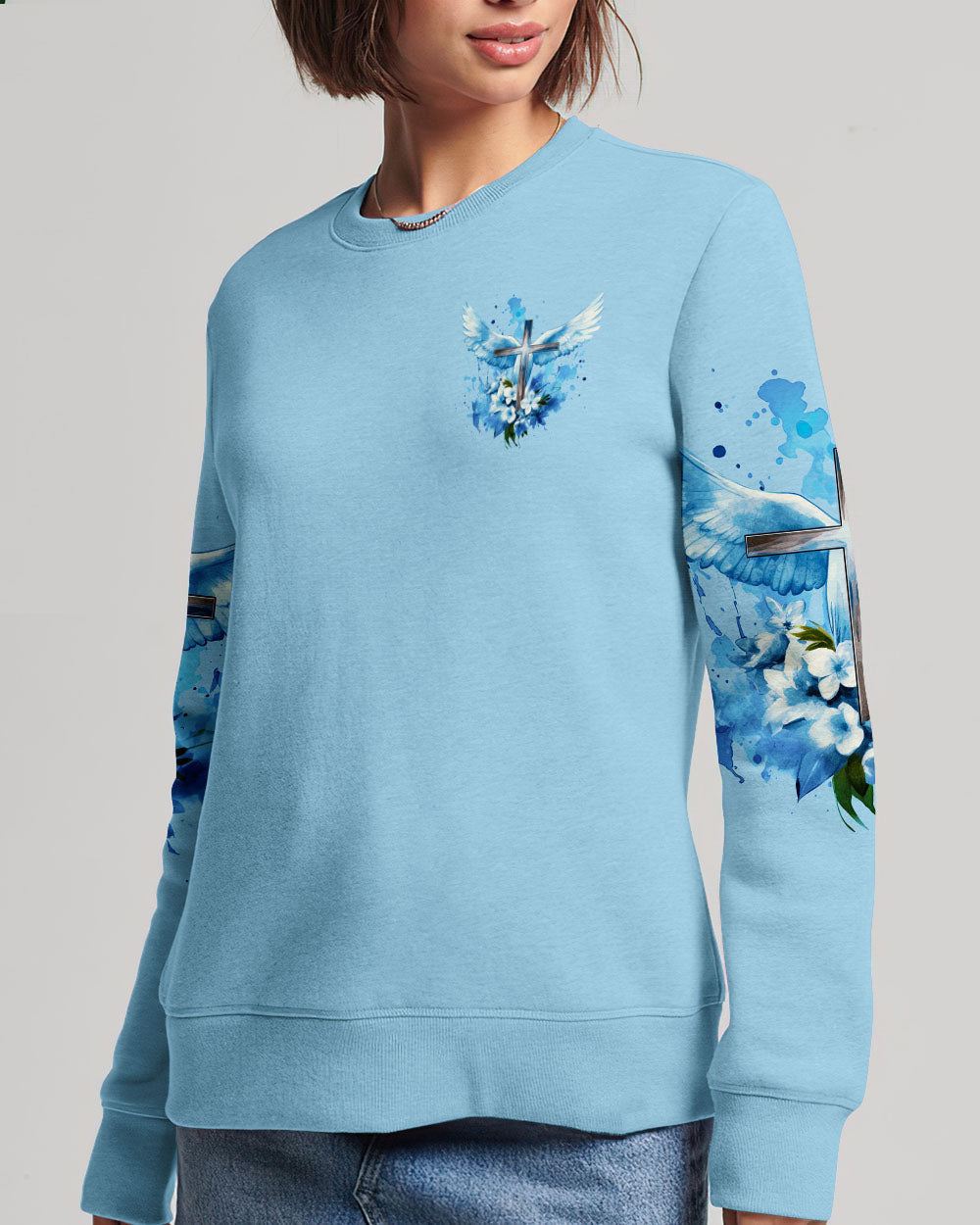 Turn Burden Into Blessings Women's All Over Print Shirt - Ty0709233, easychoo.com