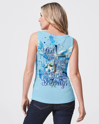 Turn Burden Into Blessings Women's All Over Print Shirt - Ty0709233, easychoo.com