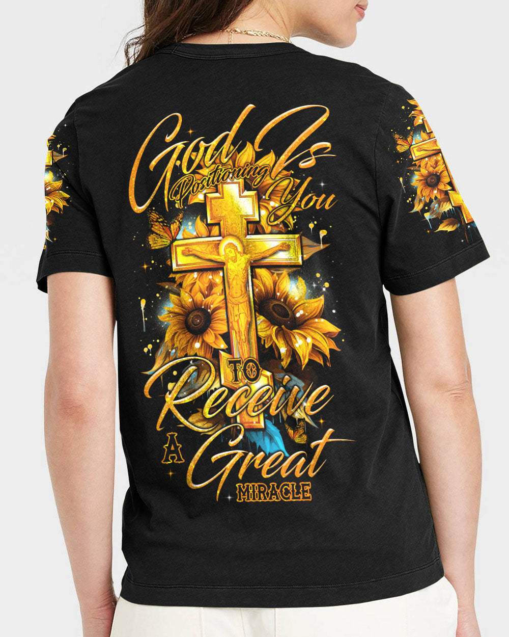 Great Miracle Women's All Over Print Shirt - Tytm1407231, easychoo.com