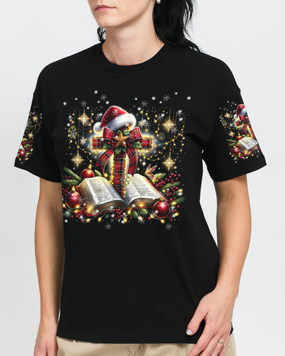 I Fight My Battles Christmas Women's All Over Print Shirt - Tltr2010233, easychoo.com