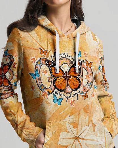 Choosing God Everyday Butterfly Women's All Over Print Shirt - Tlno1307234, easychoo.com