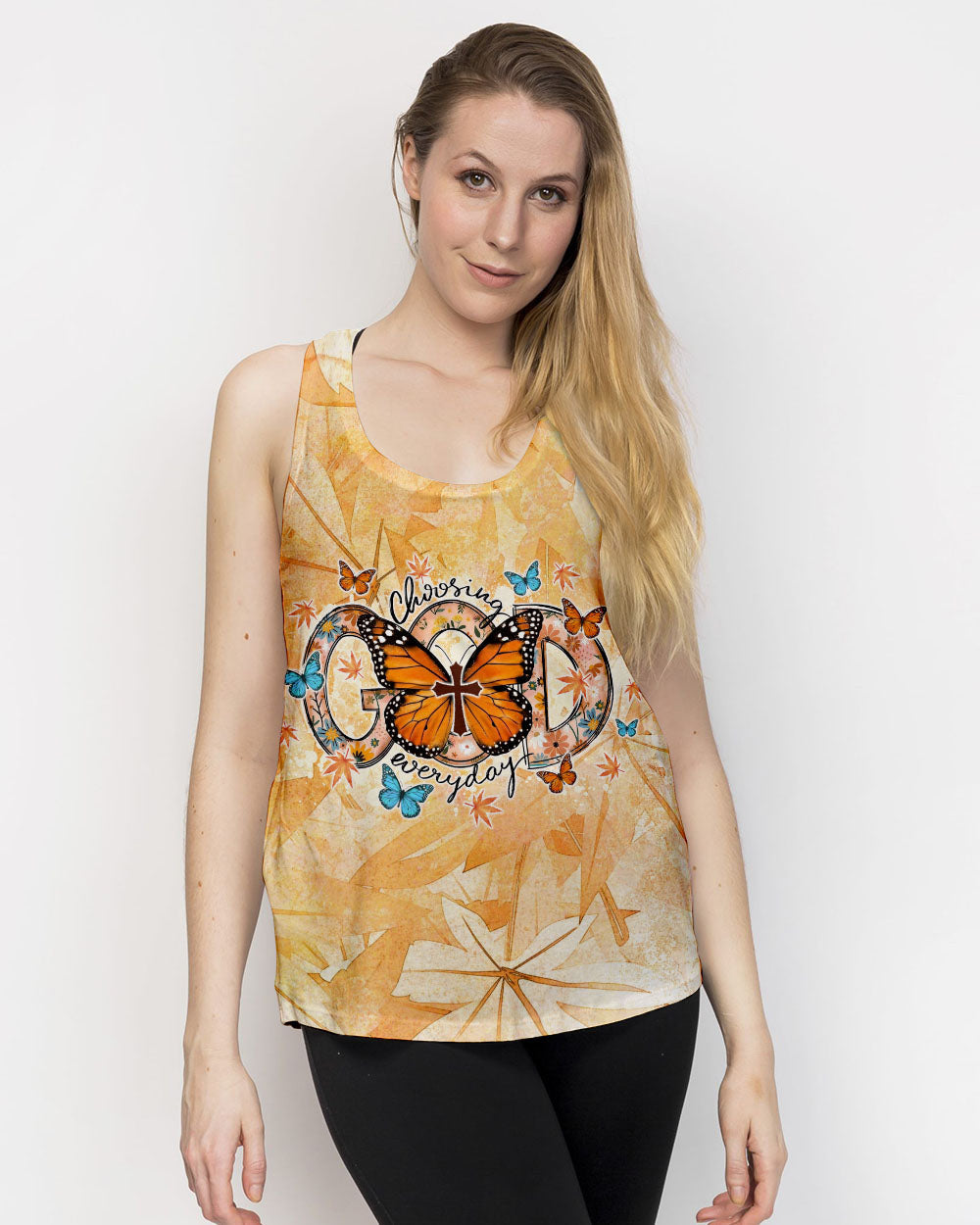 Choosing God Everyday Butterfly Women's All Over Print Shirt - Tlno1307234, easychoo.com