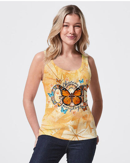 Choosing God Everyday Butterfly Women's All Over Print Shirt - Tlno1307234, easychoo.com
