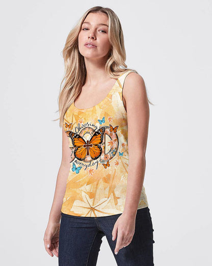 Choosing God Everyday Butterfly Women's All Over Print Shirt - Tlno1307234, easychoo.com
