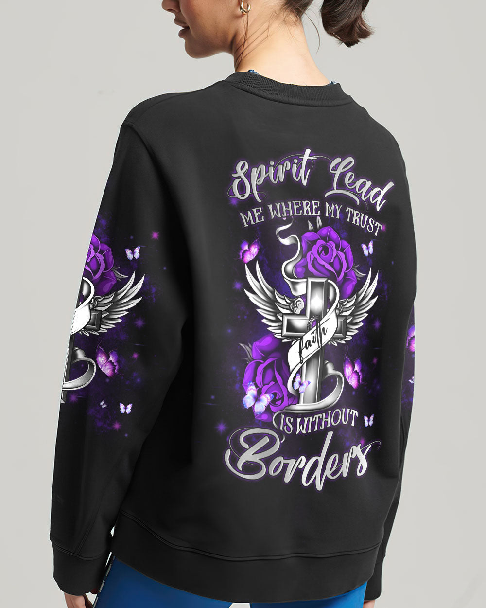 Spirit Lead Me Where My Trust Women's All Over Print Shirt - Yhln2209232, easychoo.com