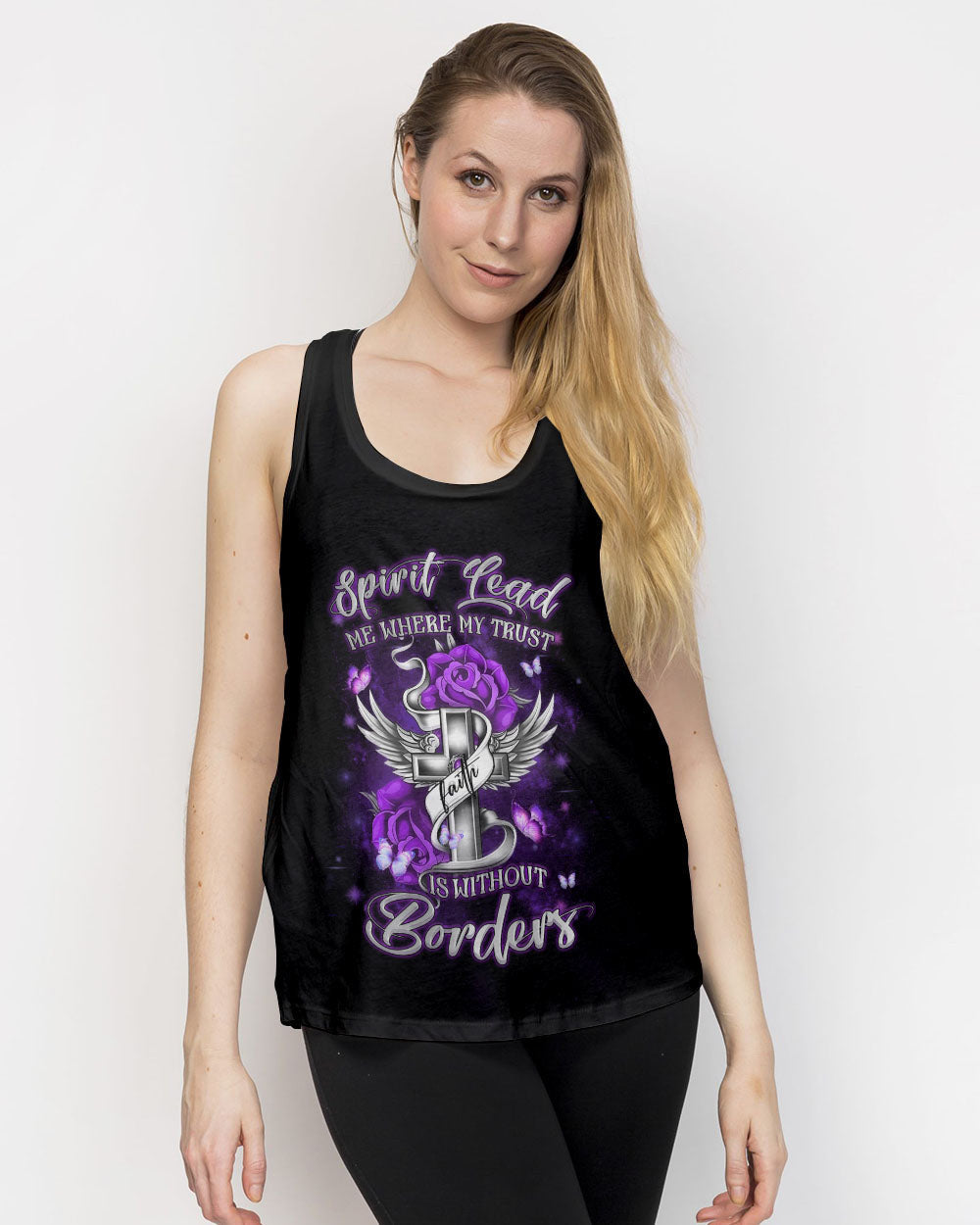 Spirit Lead Me Where My Trust Women's All Over Print Shirt - Yhln2209232, easychoo.com