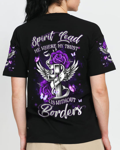 Spirit Lead Me Where My Trust Women's All Over Print Shirt - Yhln2209232, easychoo.com