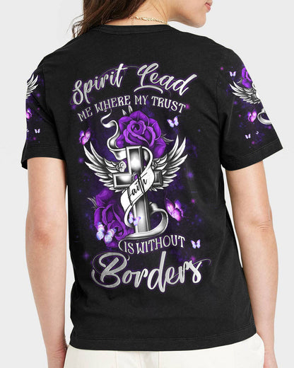 Spirit Lead Me Where My Trust Women's All Over Print Shirt - Yhln2209232, easychoo.com