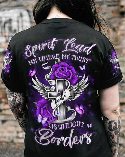 Spirit Lead Me Where My Trust Women's All Over Print Shirt - Yhln2209232, easychoo.com