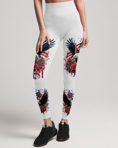 Free In Christ Eagle Women's All Over Print Shirt - Tlnt1807232, easychoo.com