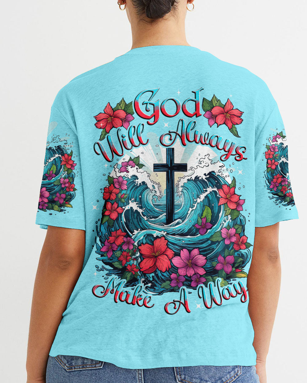 God Will Always Make A Way Women's All Over Print Shirt - Tytd1310231, easychoo.com