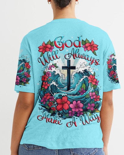 God Will Always Make A Way Women's All Over Print Shirt - Tytd1310231, easychoo.com