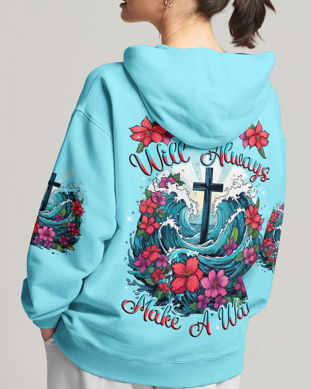 God Will Always Make A Way Women's All Over Print Shirt - Tytd1310231, easychoo.com