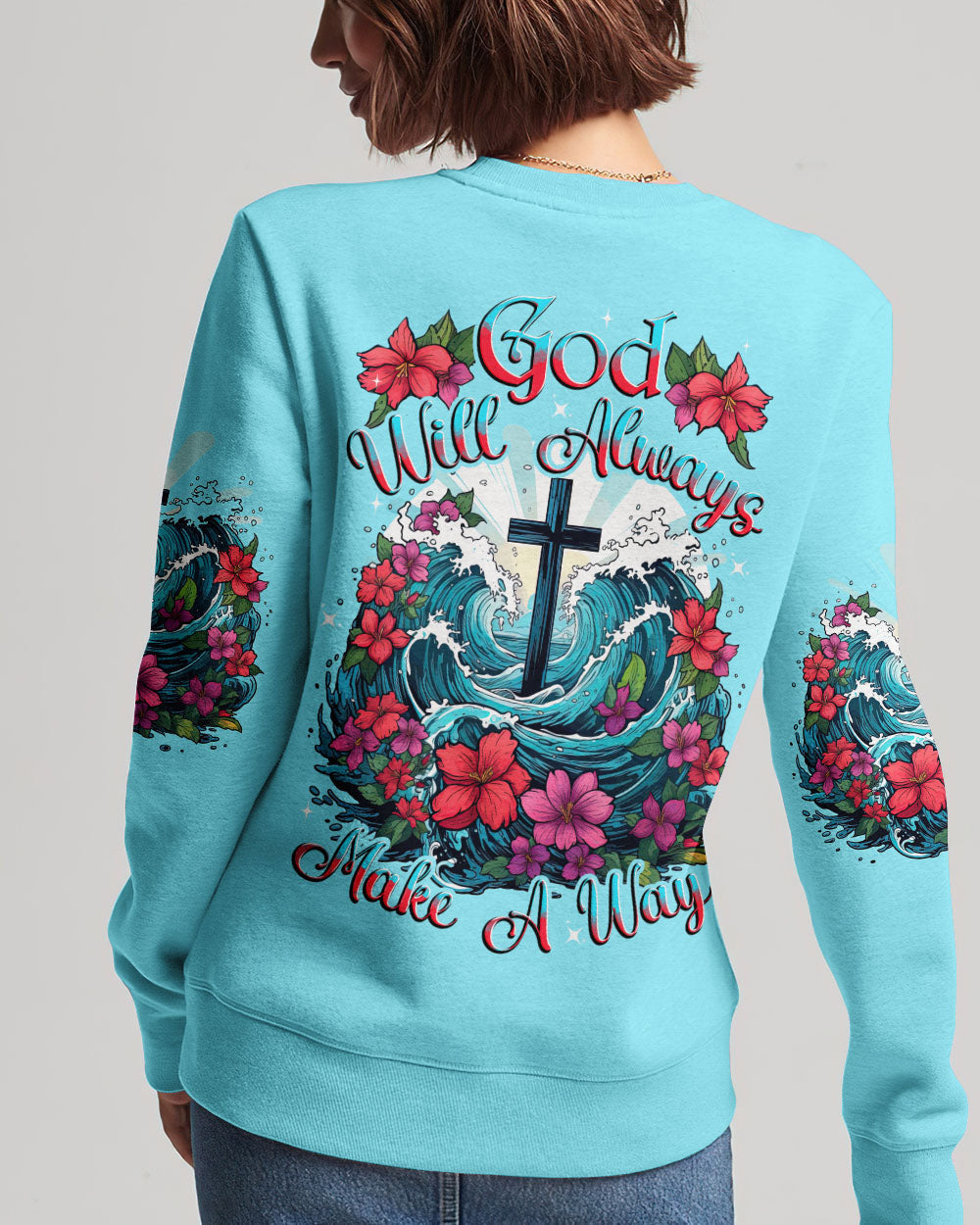 God Will Always Make A Way Women's All Over Print Shirt - Tytd1310231, easychoo.com