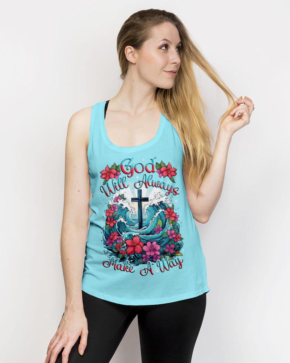 God Will Always Make A Way Women's All Over Print Shirt - Tytd1310231, easychoo.com