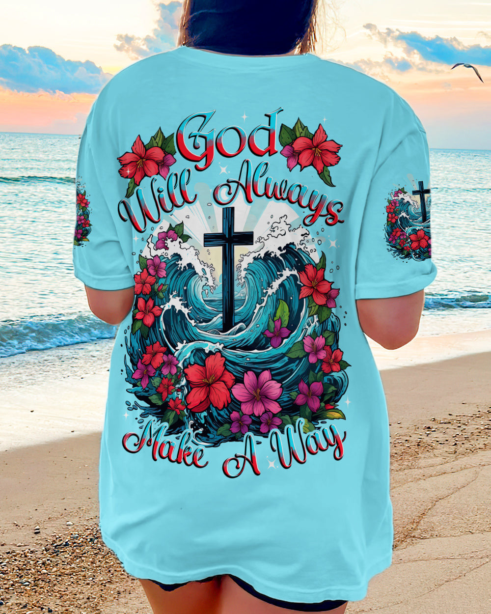 God Will Always Make A Way Women's All Over Print Shirt - Tytd1310231, easychoo.com