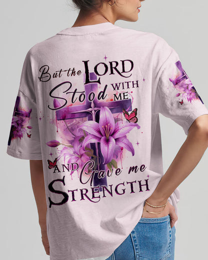 Lord Stood With Me Women's All Over Print Shirt - Tyqy2808231, easychoo.com