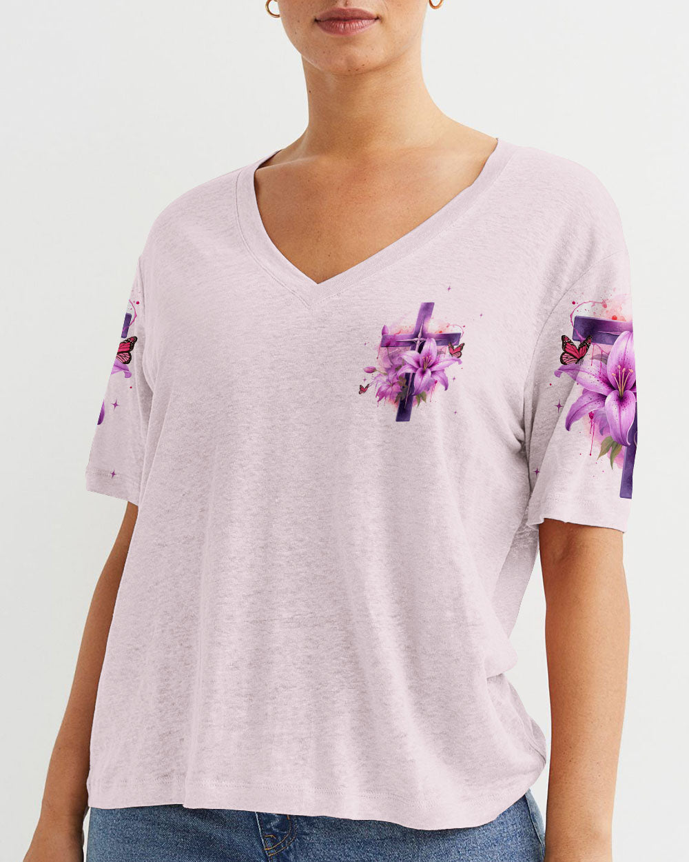 Lord Stood With Me Women's All Over Print Shirt - Tyqy2808231, easychoo.com