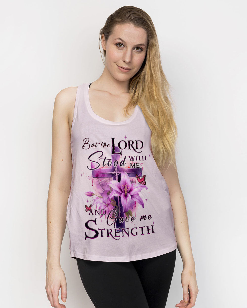 Lord Stood With Me Women's All Over Print Shirt - Tyqy2808231, easychoo.com