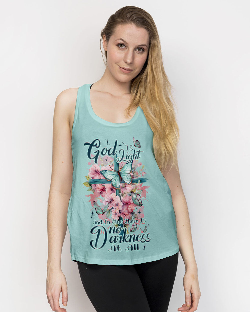 God Is Light Women's All Over Print Shirt - Tlnz0909232, easychoo.com