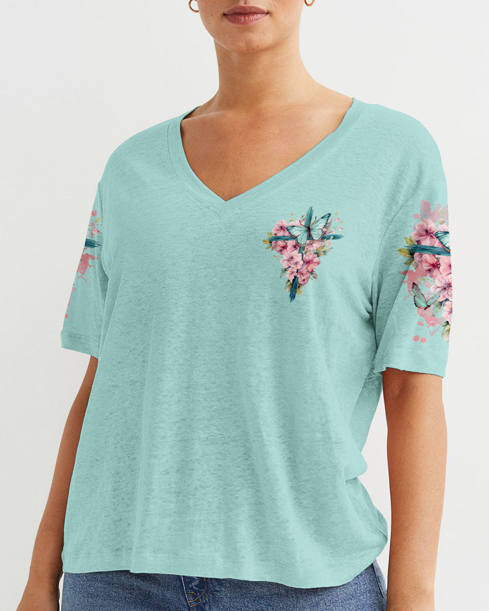 God Is Light Women's All Over Print Shirt - Tlnz0909232, easychoo.com