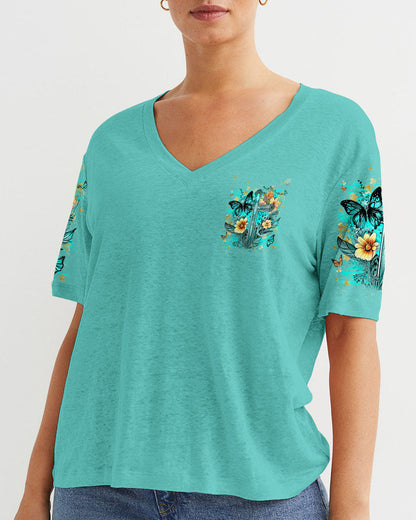 I Will Walk By Faith Even When I Cannot See Women's All Over Print Shirt - Yhln0609232, easychoo.com