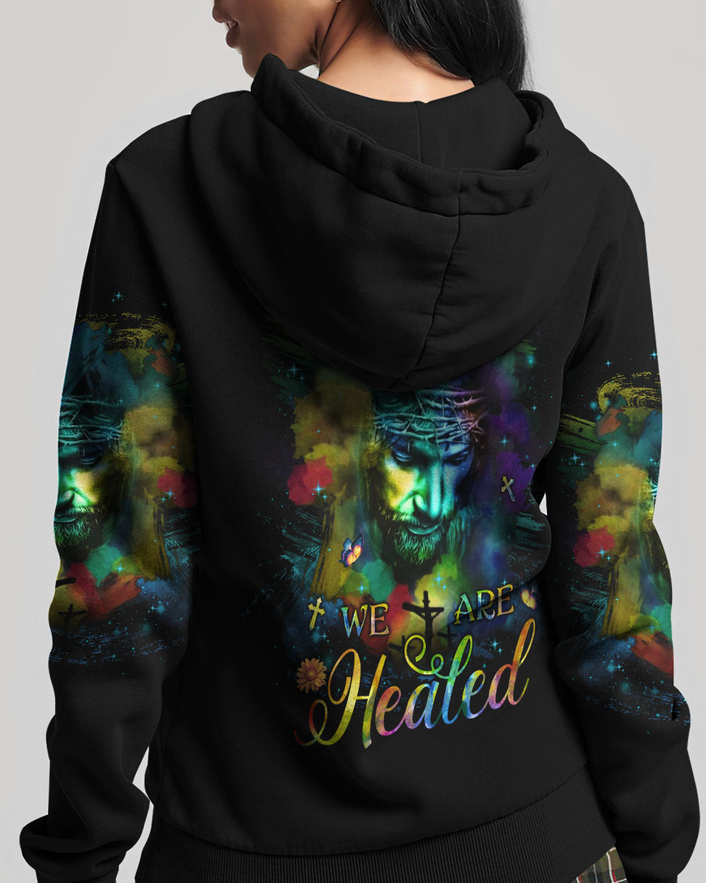 By His Wounds We Are Healed Women's All Over Print Shirt - Yhlh2909233, easychoo.com