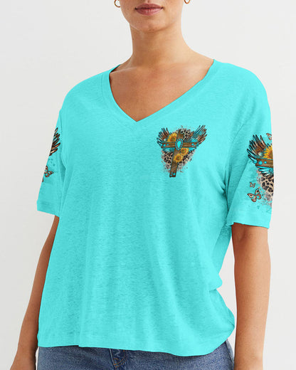 He Will Cover You Women's All Over Print Shirt - Tlno2109232, easychoo.com