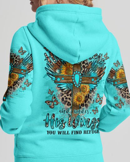 He Will Cover You Women's All Over Print Shirt - Tlno2109232, easychoo.com