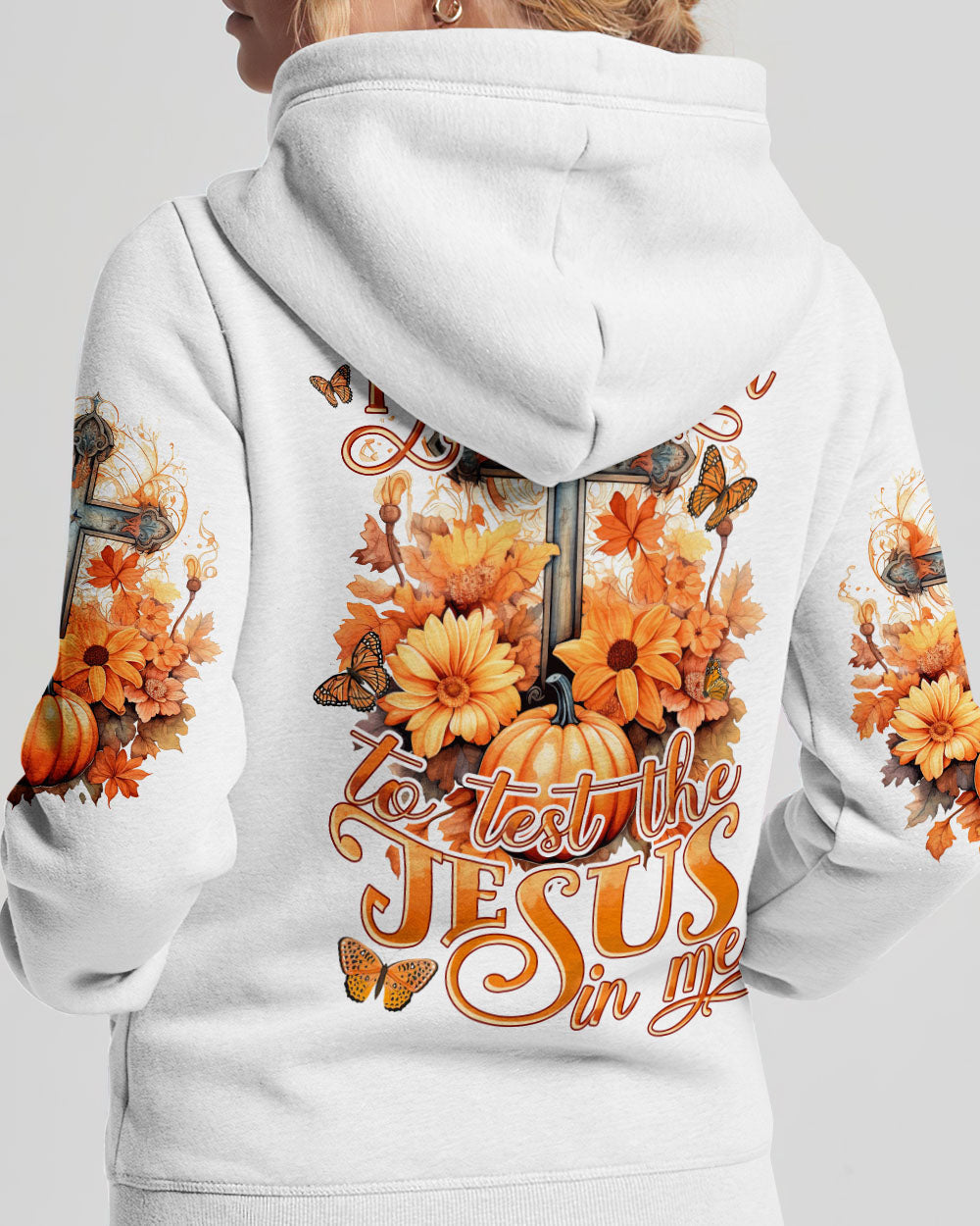 Why Y'all Trying To Test The Jesus In Me Women's All Over Print Shirt - Tytd2007231, easychoo.com