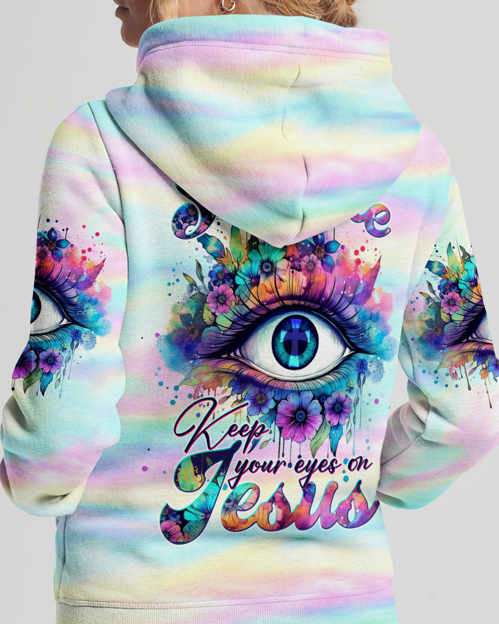 Keep Your Eye On Jesus Women's All Over Print Shirt - Tltw1210233, easychoo.com