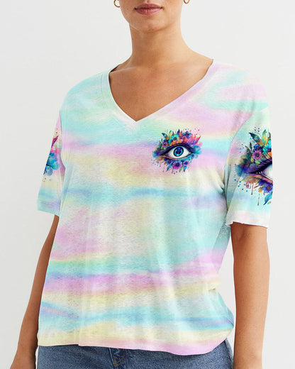 Keep Your Eye On Jesus Women's All Over Print Shirt - Tltw1210233, easychoo.com